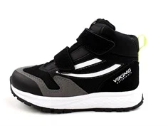 Viking black/lime sneaker Century mid med TEX